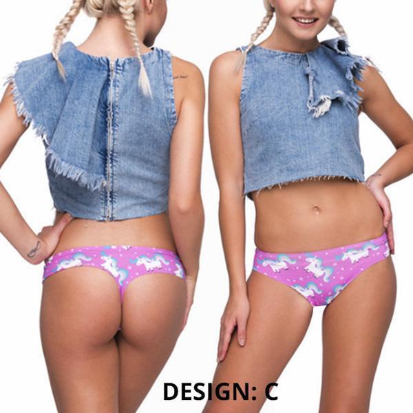 Unicorn Thong Panties (Various Designs)