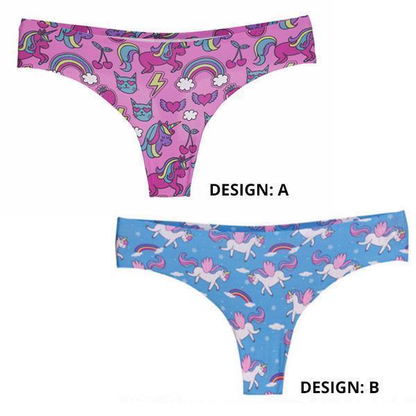 Unicorn Thong Panties (Various Designs)