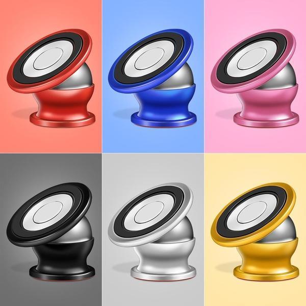 Upgraded Universal Magnetic Car Mount (Various Colors)