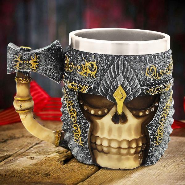 Viking Skull Mug (Various Designs)