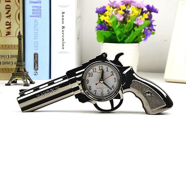 Vintage Pistol Shaped Alarm Clock