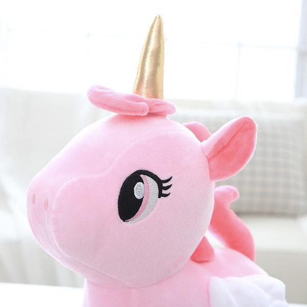 Winged Unicorn Stuffed Toy (Various Colors)