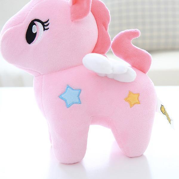 Winged Unicorn Stuffed Toy (Various Colors)