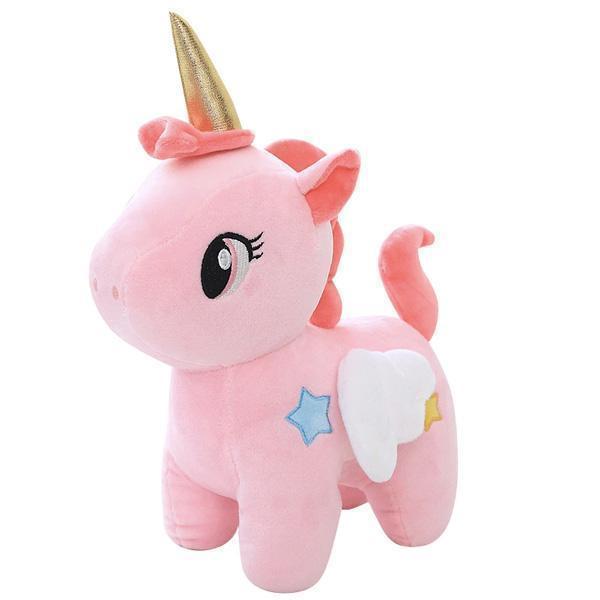 Winged Unicorn Stuffed Toy (Various Colors)