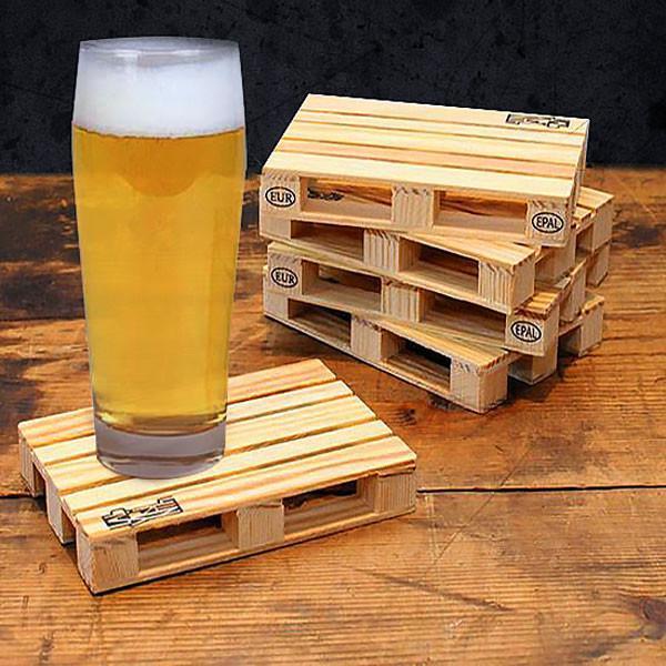 Wooden Forklift Pallet Coasters